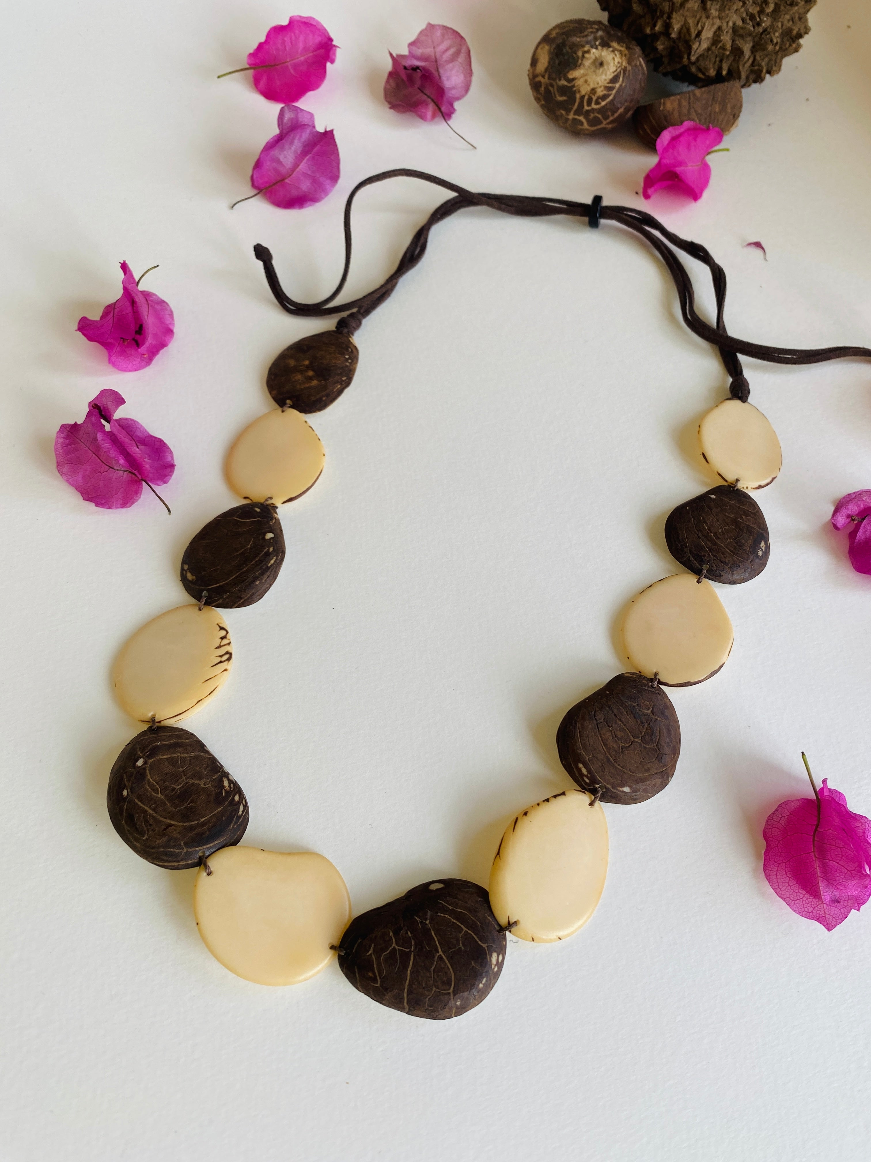 Natural Seed Tagua Necklace